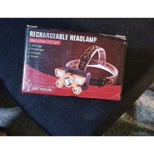 rechargable headlamp